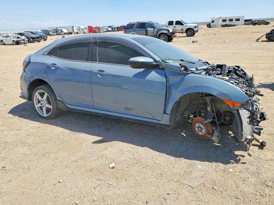 2017 Honda Civic VIN SHHFK7H43HU233239 COPART salvage auction — FRONT END, Ca - Dis/Dlr/Exp Clean W/Salv Hist, sold $925 on 2026-07-06 (photo 4)