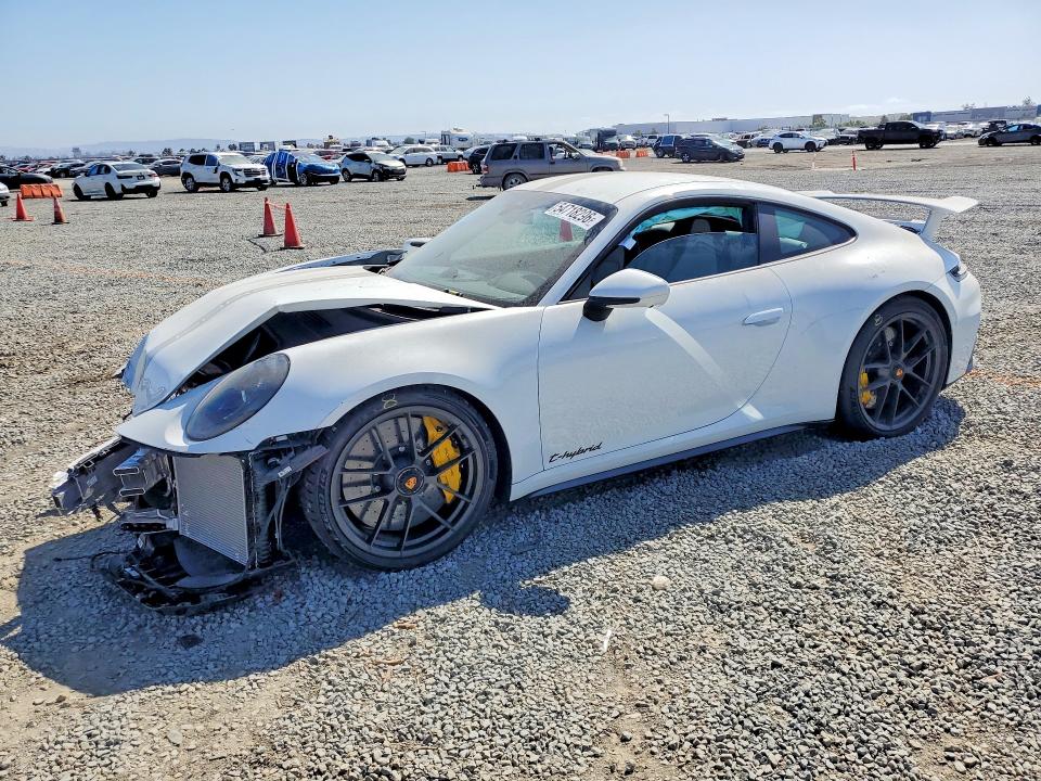 2026 Porsche 911 VIN WP0AB2A99TS227008 — COPART salvage auction photo