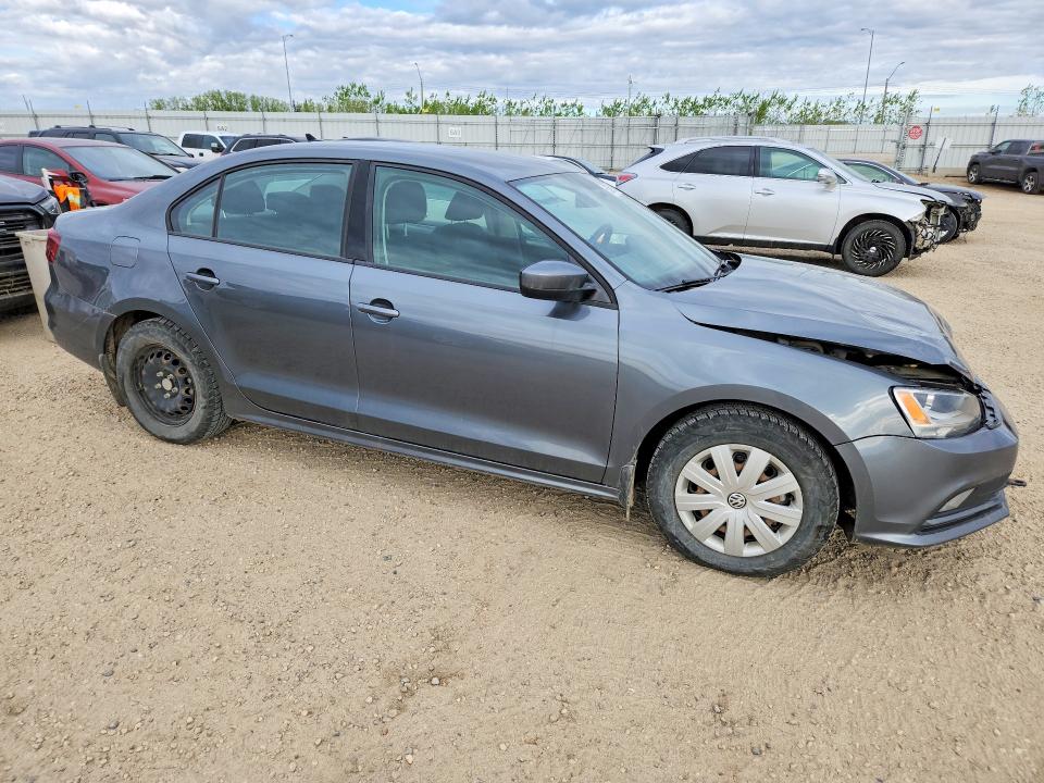 2017 Volkswagen Jetta VIN 3VW167AJ0HM203186 COPART salvage auction — FRONT END, Ab - Bos - Salvage, sold $2,050 on 2026-07-09 (photo 4)