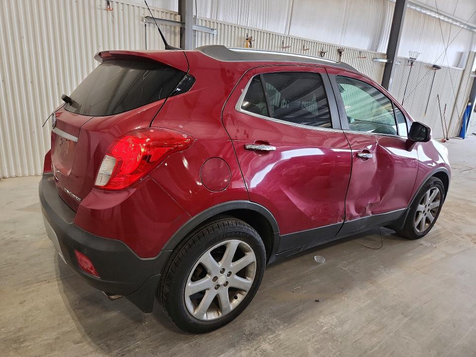 2013 Buick Encore VIN KL4CJDSB9DB198307 COPART salvage auction — SIDE, NE - CERT OF TITLE-SALVAGE, sold $525 on 2026-07-07 (photo 3)