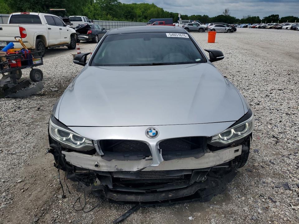 2015 BMW 4 series VIN WBA4A9C54FGL85764 COPART salvage auction — FRONT END, AR - CERT OF TITLE-SALVAGE, sold $550 on 2026-07-27 (photo 5)