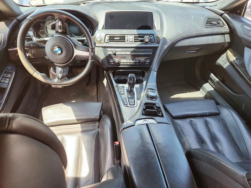 2016 BMW 6er VIN WBA6D4C55GD977289 COPART salvage auction — STRIPPED, Ne - Cert Of Title-Rebuilt Salvage, sold $2,600 on 2026-07-28 (photo 8)