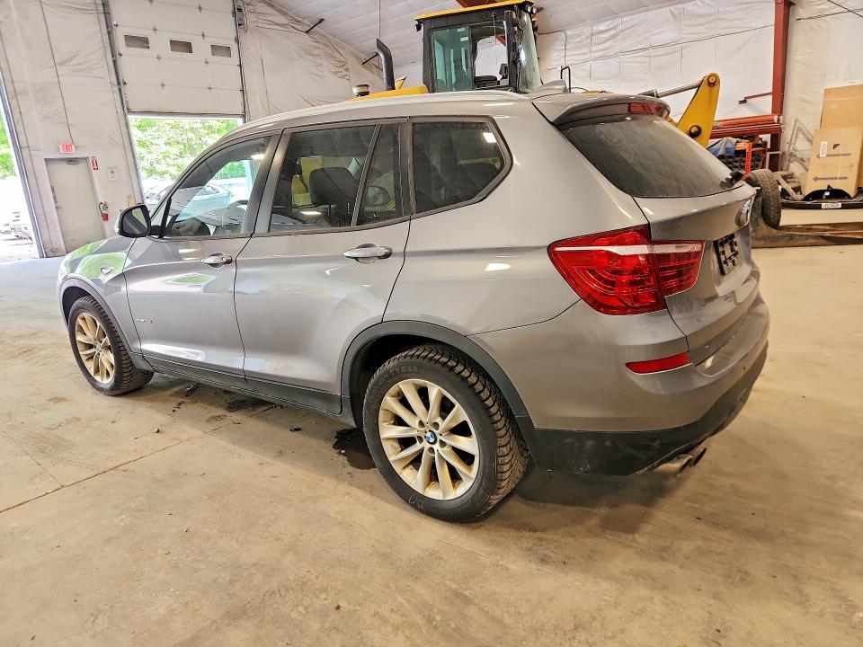 2016 BMW X3 VIN 5UXWX9C54G0D65214 COPART salvage auction — MINOR DENT/SCRATCHES, Vt - Certificate Of Title, sold $3,900 on 2026-07-13 (photo 2)