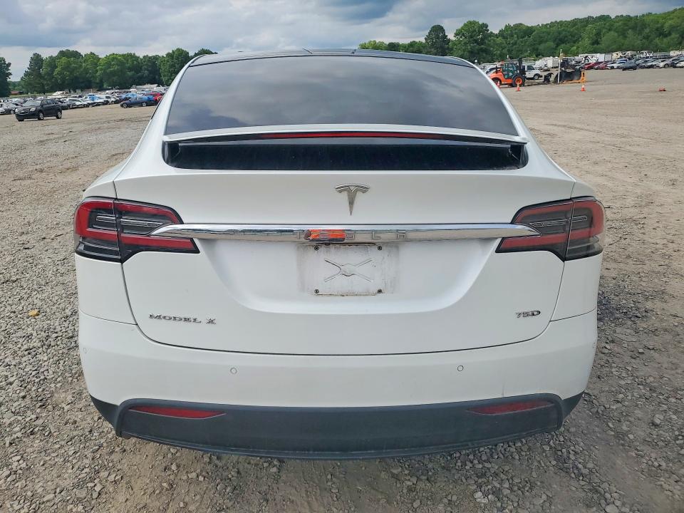 2018 Tesla Model x VIN 5YJXCDE2XJF136713 COPART salvage auction — FRONT END, Ar - Cert Of Title-Salvage, sold $7,900 on 2026-07-08 (photo 6)