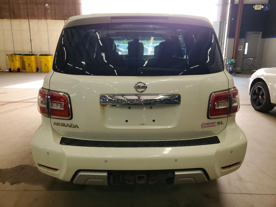 2017 Nissan Armada VIN JN8AY2NC8H9505226 COPART salvage auction — MINOR DENT/SCRATCHES, Ny - Certificate Of Title, sold $6,000 on 2026-07-02 (photo 6)