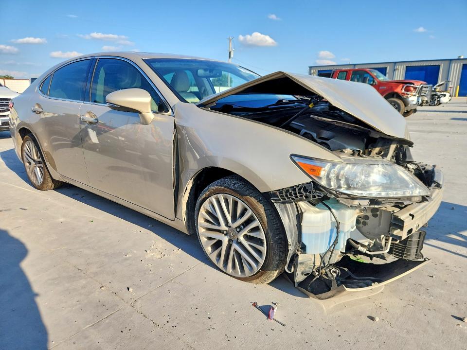 2013 Lexus ES VIN JTHBK1GG8D2028309 COPART salvage auction — FRONT END, Tx - Salvage Vehicle Title, sold $2,200 on 2026-07-10 (photo 4)