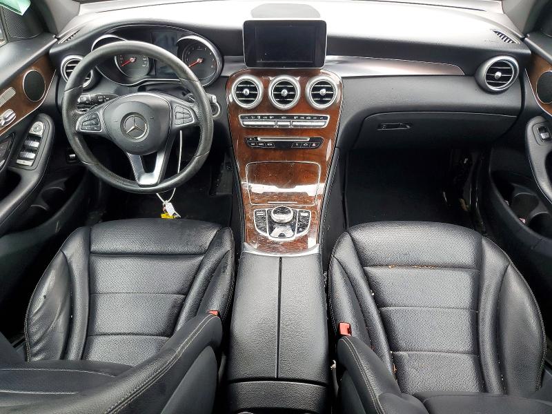 2018 Mercedes-benz Glc VIN WDC0G4KB6JV110339 COPART salvage auction — FRONT END, Tx - Salvage Vehicle Title, sold $2,100 on 2026-07-30 (photo 8)