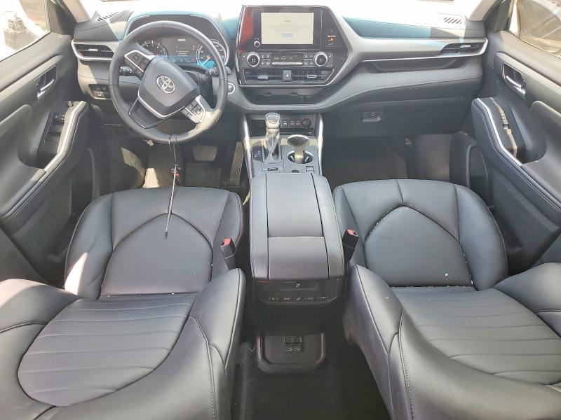 2024 Toyota Highlander VIN 5TDKDRBH5RS547361 COPART salvage auction — FRONT END, Ks - Cert Of Title-Salvage, sold $12,700 on 2026-07-17 (photo 8)