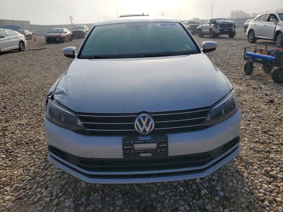 2017 Volkswagen Jetta VIN 3VW167AJ4HM389217 COPART salvage auction — REAR END, Tx - Salvage Vehicle Title, sold $375 on 2026-07-09 (photo 5)
