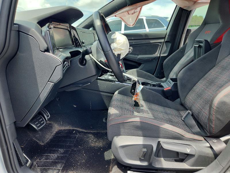 2024 Volkswagen Gti VIN WVWGA7CD8RW142660 COPART salvage auction — FRONT END, Fl - Certificate Of Destruction, sold $2,200 on 2026-07-06 (photo 7)