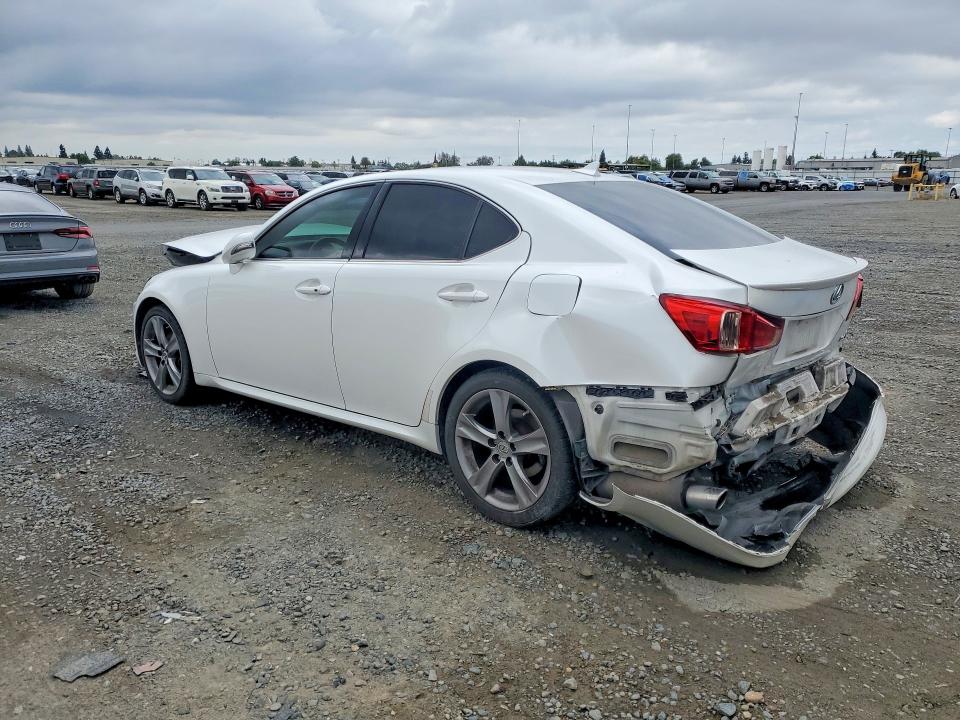 2012 Lexus Is VIN JTHBF5C27C2102369 COPART salvage auction — FRONT END, Ca - Salvage Certificate, sold $175 on 2026-07-07 (photo 2)