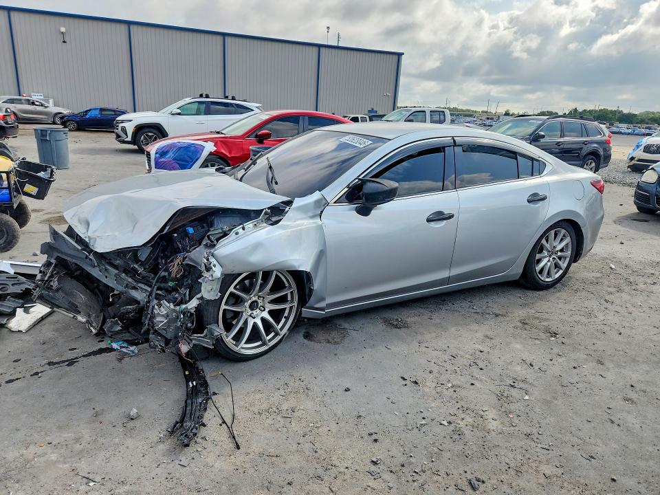 2017 Mazda 6 VIN JM1GL1U54H1117247 COPART salvage auction — FRONT END, Fl - Certificate Of Destruction, sold $450 on 2026-07-08 (photo 1)