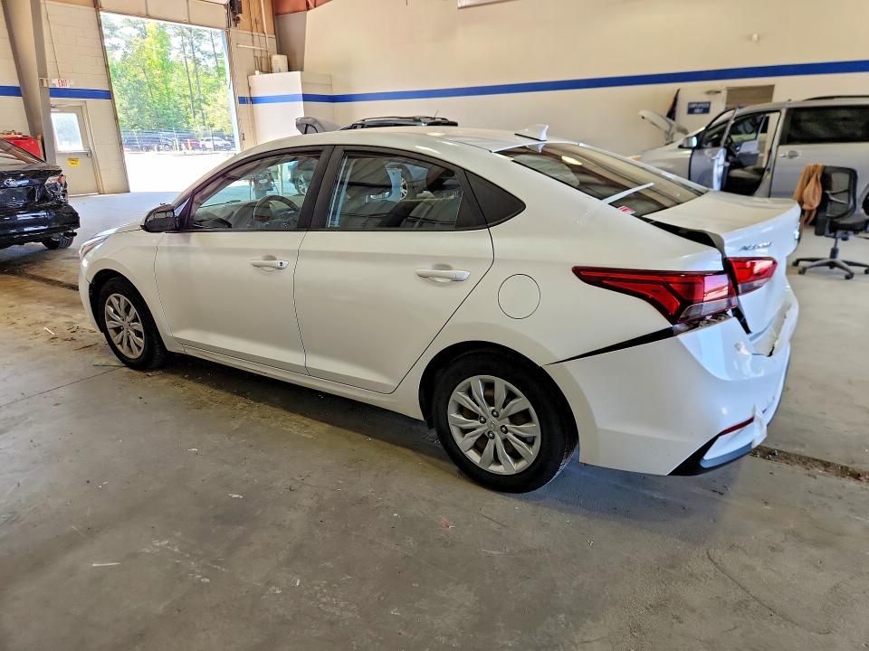 2019 Hyundai Accent VIN 3KPC24A31KE080877 COPART salvage auction — REAR END, Va - Certificate Of Title, sold $1,800 on 2026-07-02 (photo 2)