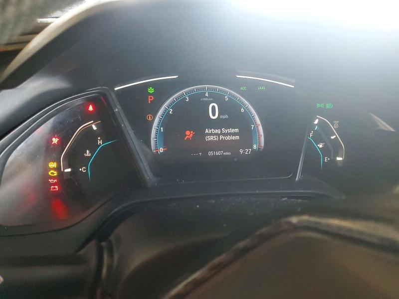 2021 Honda Civic VIN 2HGFC2F61MH545006 COPART salvage auction — FRONT END, Ca - Salvage Certificate, sold $3,300 on 2026-07-02 (photo 9)