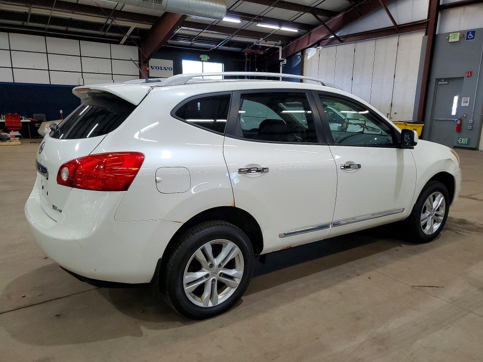 2013 Nissan Rogue sport VIN JN8AS5MV9DW140329 COPART salvage auction — MINOR DENT/SCRATCHES, Ny - Certificate Of Title, sold $3,500 on 2026-07-27 (photo 3)