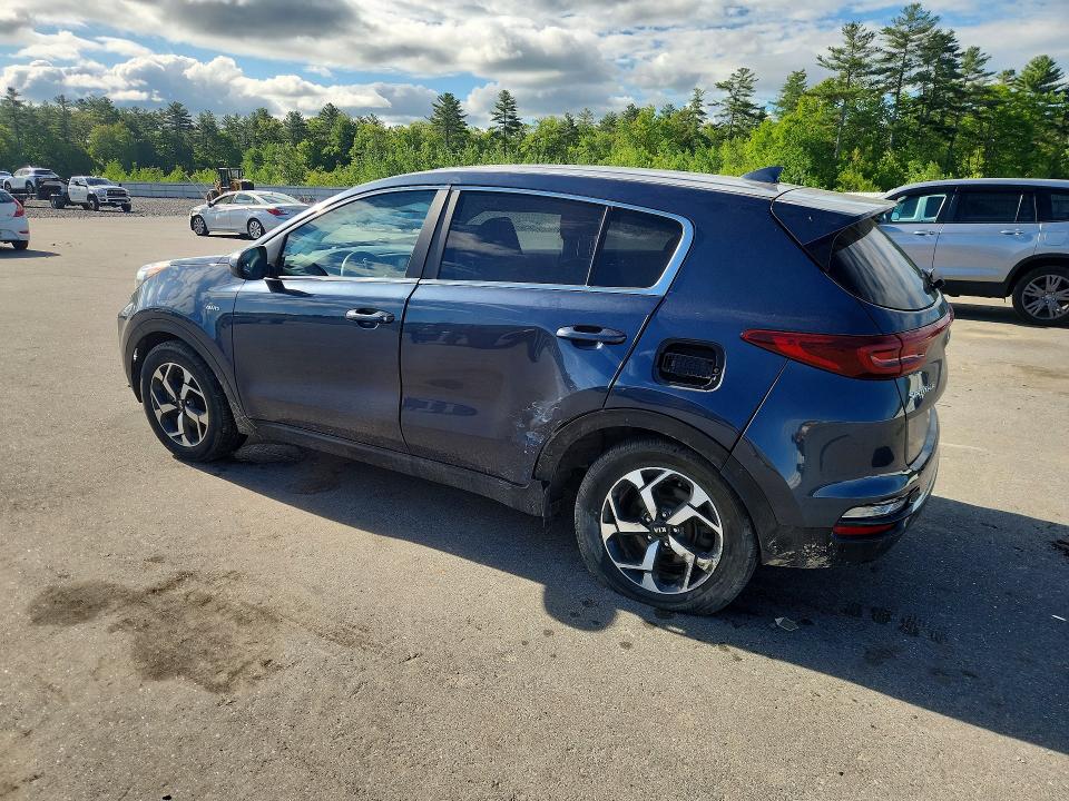2022 Kia Sportage VIN KNDPMCAC7N7023822 COPART salvage auction — SIDE, Me - Cert Of Title-Salvage Collisio, sold $4,300 on 2026-07-06 (photo 2)
