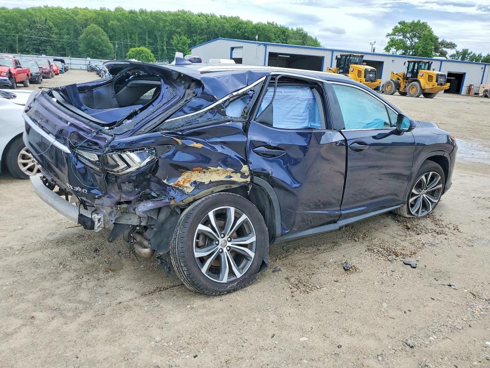 2017 Lexus Rx VIN 2T2BZMCA9HC083211 COPART salvage auction — REAR END, Va - Cert Of Title - Salvage, sold $6,100 on 2026-09-01 (photo 3)