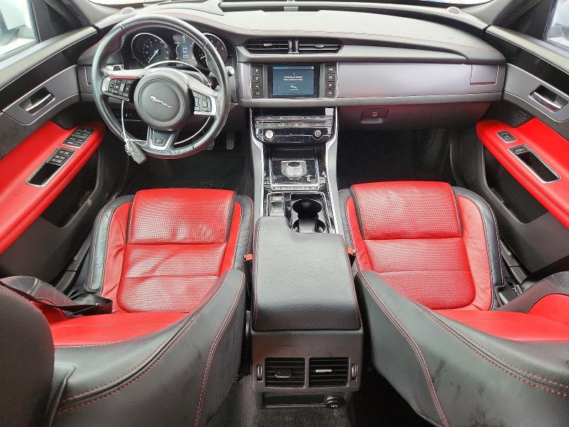 2016 Jaguar Xf VIN SAJBF4BV8GCY06363 COPART salvage auction — FRONT END, Tx - Salvage Vehicle Title, sold $550 on 2026-07-28 (photo 8)