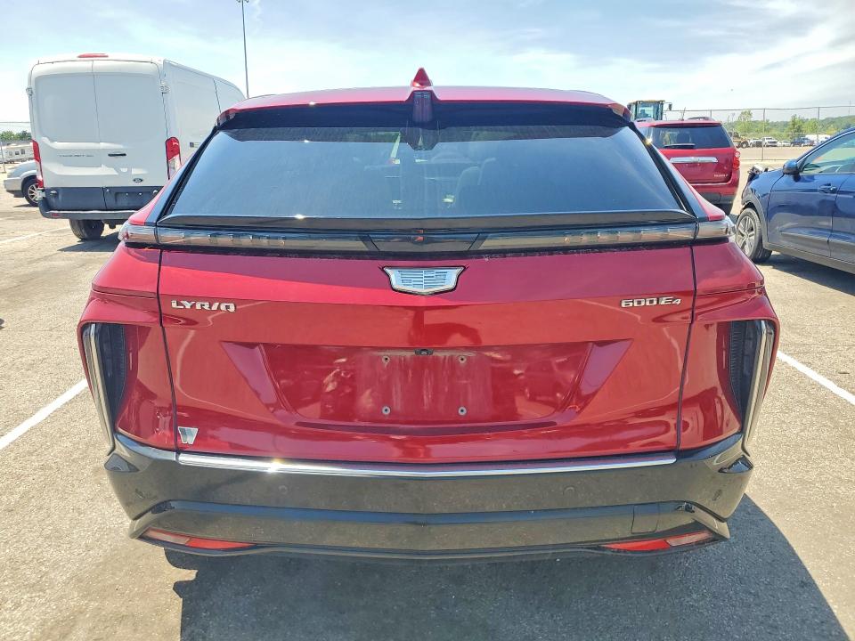 2024 Cadillac Lyriq VIN 1GYKPPRL9RZ108159 COPART salvage auction — FRONT END, Oh - Cert Of Title-Salvage, sold $7,900 on 2026-07-06 (photo 6)