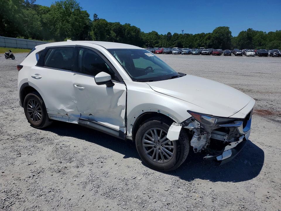 2020 Mazda VIN JM3KFABM9L0785627 COPART salvage auction — SIDE, Nc - Salvage Certificate Of Title, sold $3,850 on 2026-07-15 (photo 4)