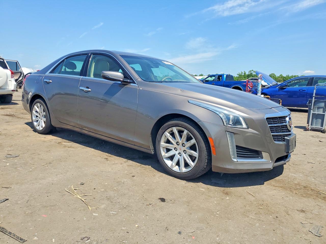 2014 Cadillac CTS VIN 1G6AX5SX2E0166716 COPART salvage auction — Minor Dent/Scratches, IN - CERTIFICATE OF TITLE, sold $1,100 on 2026-07-09 (photo 4)