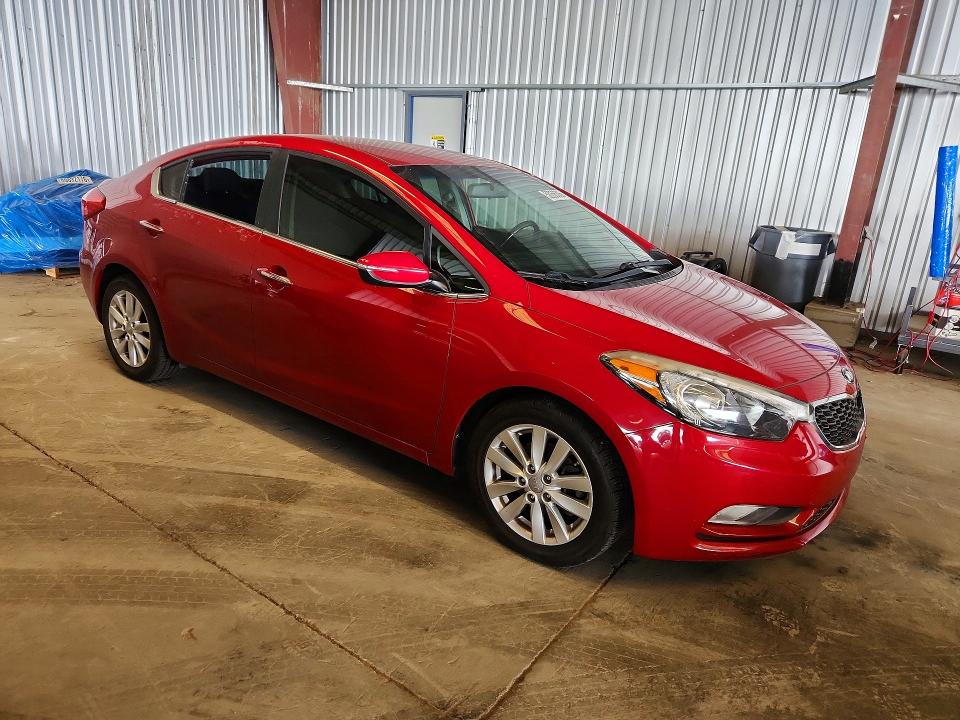 2015 Kia Forte VIN KNAFX4A82F5357982 COPART salvage auction — VANDALISM, Ca - Salvage Certificate, sold $1,450 on 2026-07-16 (photo 4)
