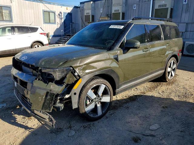 2025 Hyundai Santa fe hybrid VIN 5NMP34G18SH020379 COPART salvage auction — FRONT END, NV - DIS/DLR/EXP ONLY SALVAGE TITLE, sold $13,500 on 2026-07-27 (photo 1)