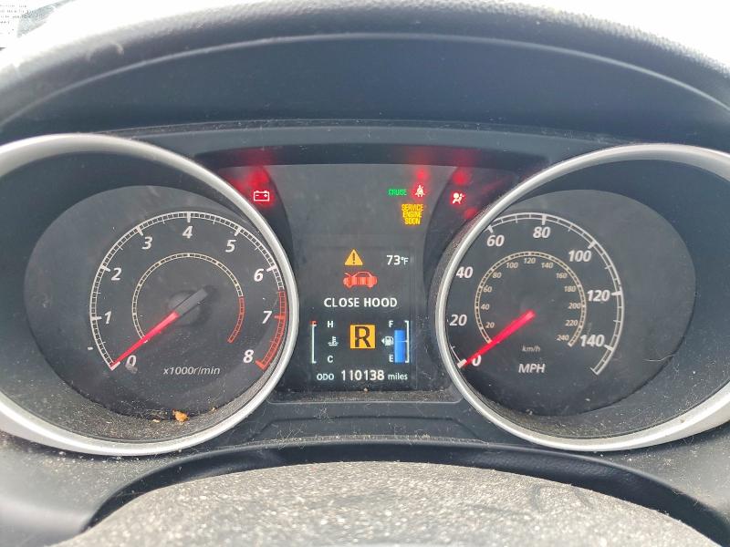 2015 Mitsubishi Outlander VIN 4A4AP3AU8FE011996 COPART salvage auction — FRONT END, In - Cert Of Title-Salvage Title, sold $550 on 2026-07-10 (photo 9)