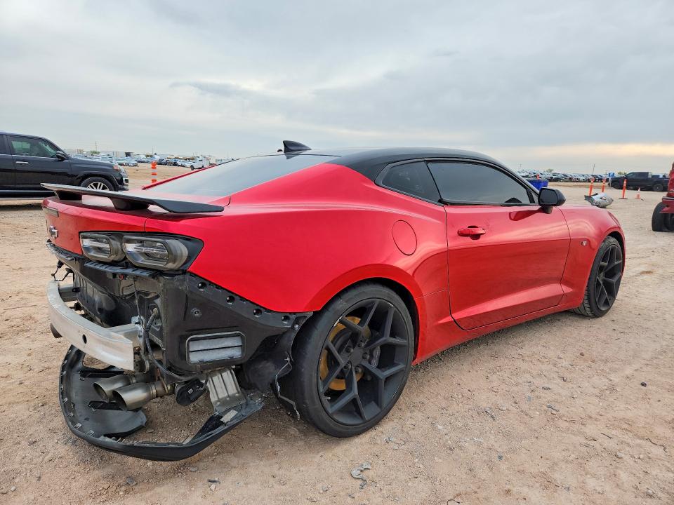 2019 Chevrolet Camaro VIN 1G1FF1R74K0127165 COPART salvage auction — REAR END, Tx - Salvage Vehicle Title, sold $8,400 on 2026-07-22 (photo 3)