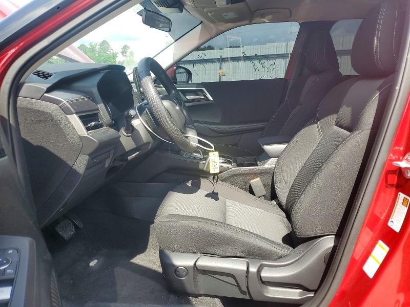 2024 Mitsubishi Outlander VIN JA4J3UA87RZ064322 COPART salvage auction — FRONT END, Nc - Salvage Certificate Of Title, sold $7,500 on 2026-07-16 (photo 7)