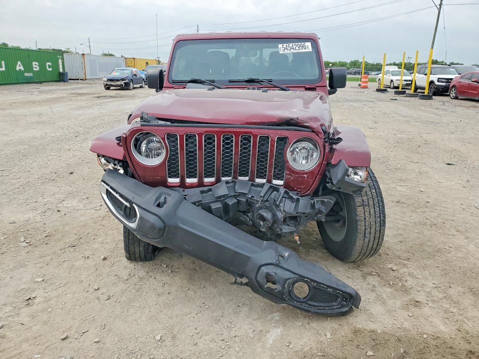 2021 Jeep Gladiator VIN 1C6HJTFG4ML602773 COPART salvage auction — FRONT END, In - Cert Of Title-Salvage Title, sold $12,800 on 2026-07-28 (photo 5)