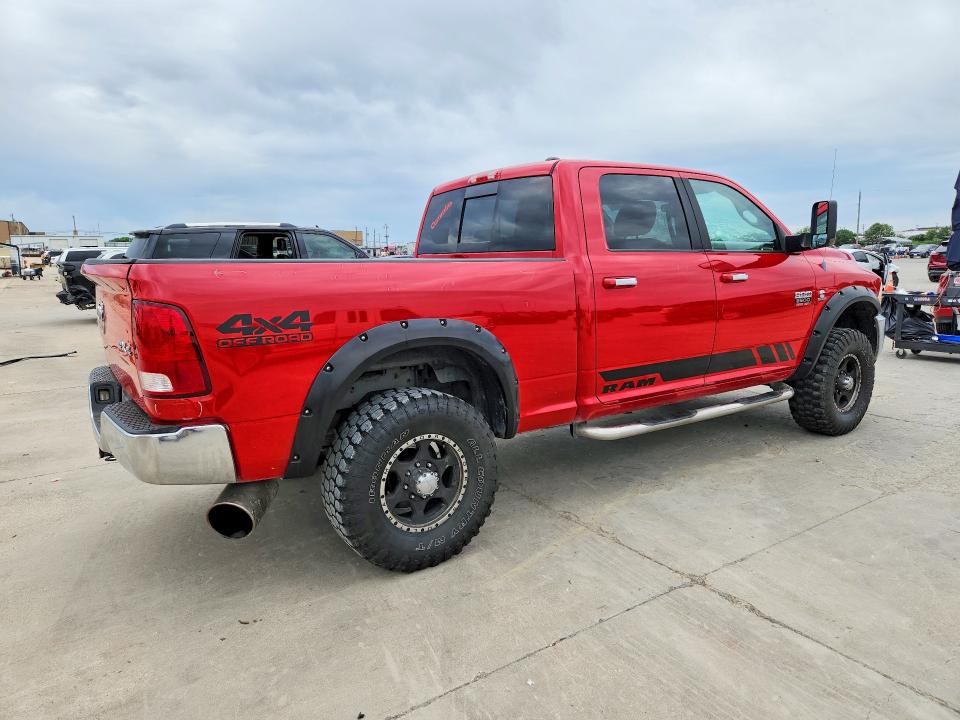 2012 Dodge Ram VIN 3C6UD5DL4CG195776 COPART salvage auction — HAIL, TX - CERTIFICATE OF TITLE, sold $8,800 on 2026-07-06 (photo 3)