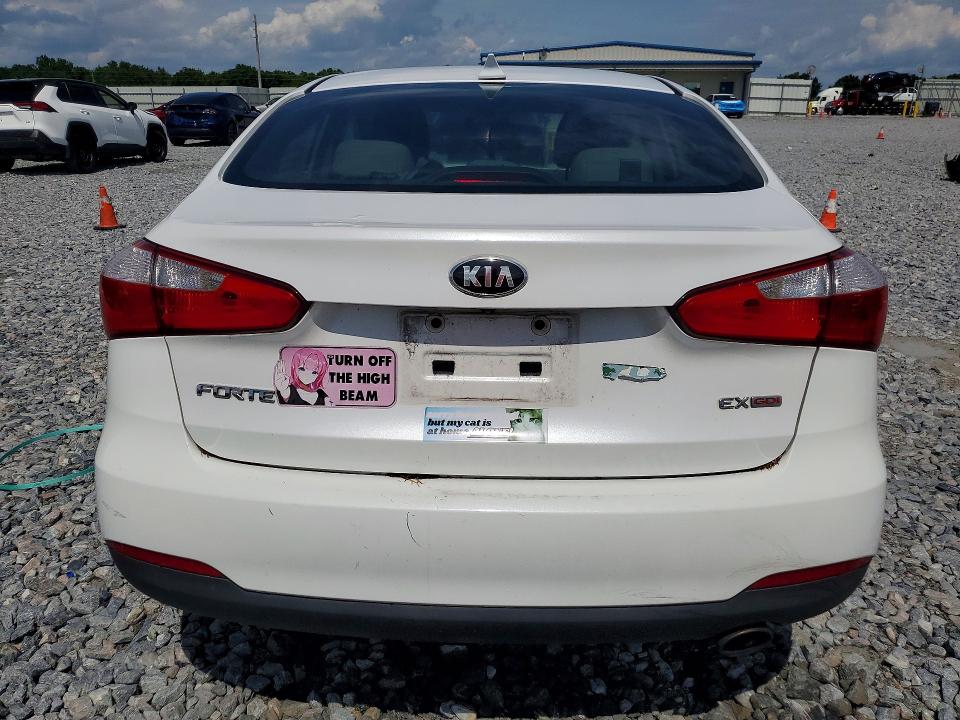 2014 Kia Forte VIN KNAFX4A88E5051013 COPART salvage auction — FRONT END, Fl - Cert Of Title Slvg Rebuildable, sold $950 on 2026-07-07 (photo 6)