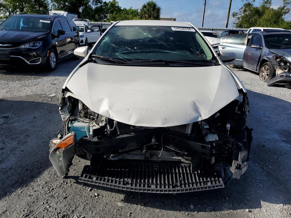 2018 Toyota Corolla VIN 5YFBURHE7JP783942 COPART salvage auction — FRONT END, Fl - Cert Of Title Slvg Rebuildable, sold $3,700 on 2026-07-10 (photo 5)