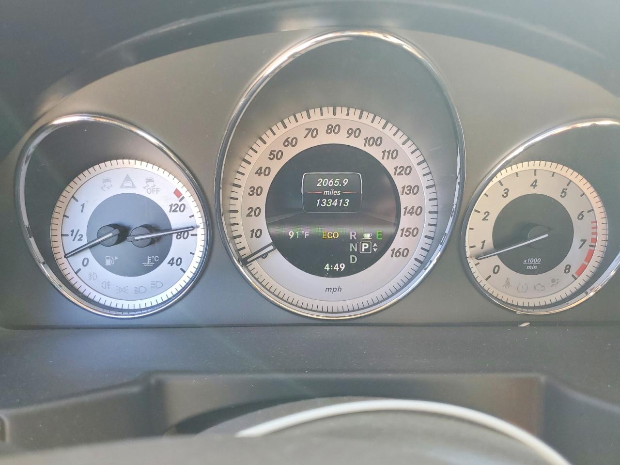 2013 Mercedes-Benz GLK-Class VIN WDCGG5HB9DG115894 COPART salvage auction — Front End, TX - SALVAGE VEHICLE TITLE, sold $2,900 on 2026-07-09 (photo 9)