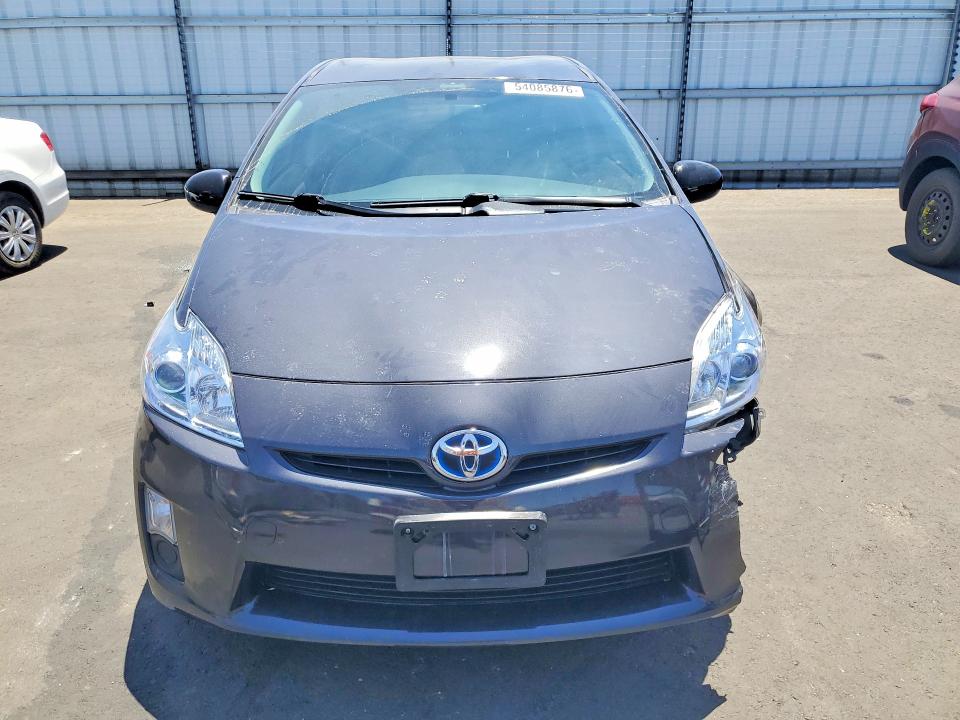 2011 Toyota Prius VIN JTDKN3DU7B0276137 COPART salvage auction — FRONT END, CA - SALVAGE CERTIFICATE, sold $700 on 2026-07-13 (photo 5)
