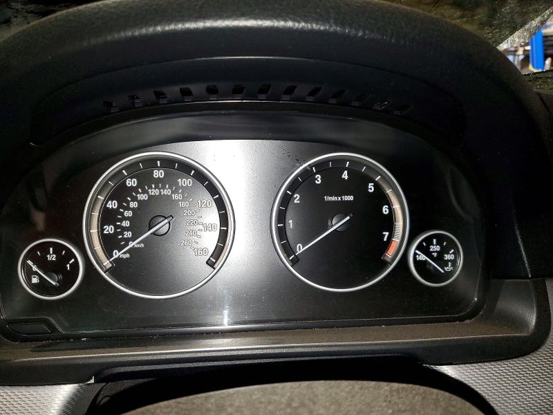 2012 BMW 5 series VIN WBAFU9C59CC788190 COPART salvage auction — Burn Engine, MI - CERTIFICATE OF TITLE, sold $375 on 2026-07-24 (photo 9)