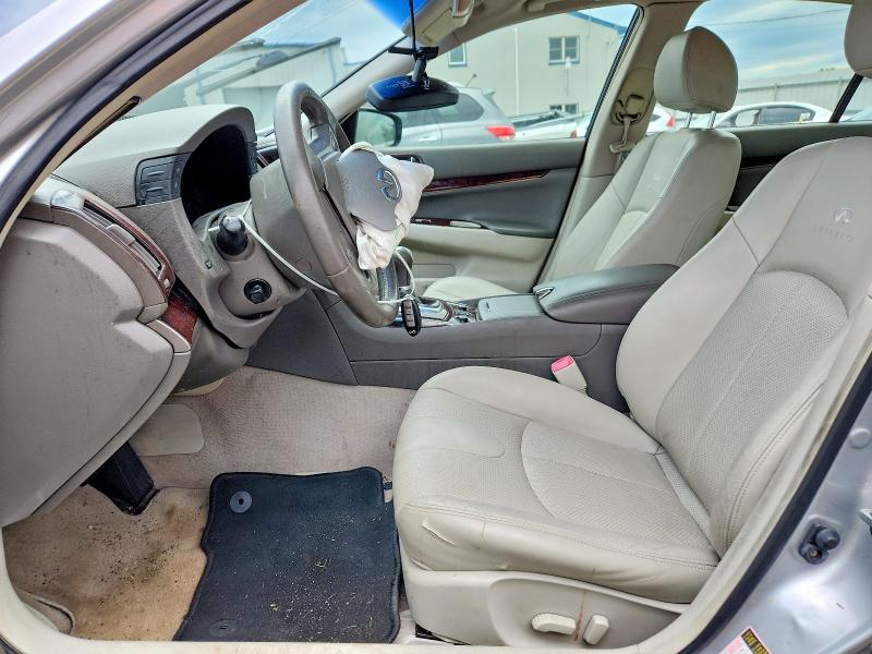 2012 Infiniti G VIN JN1CV6AR0CM975144 COPART salvage auction — FRONT END, NJ - CERT OF TITLE-SALVAGE, sold $225 on 2026-07-29 (photo 7)