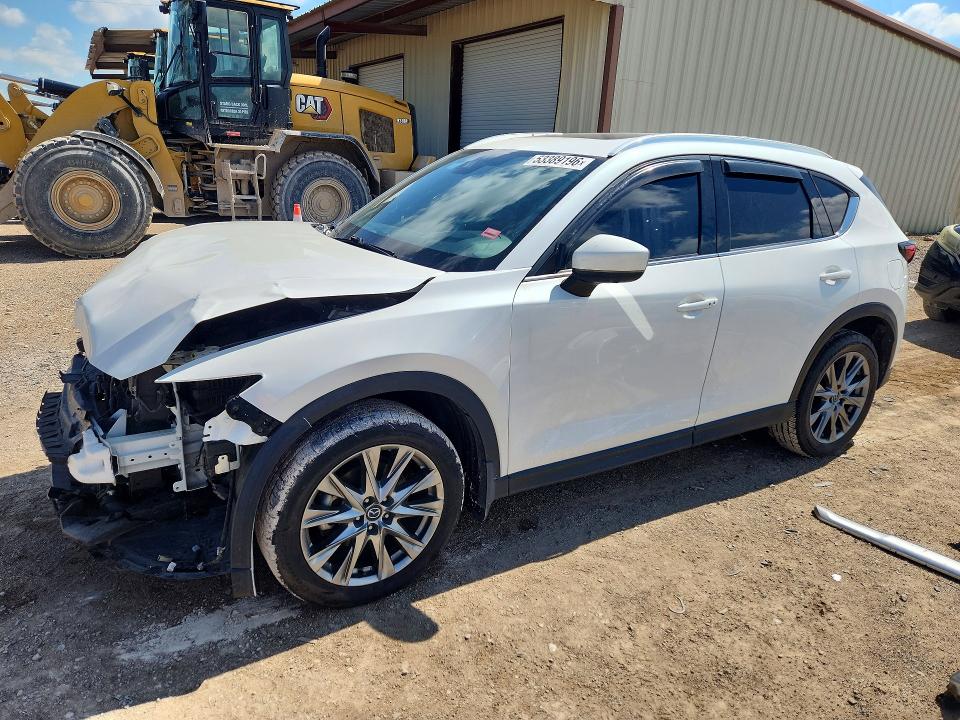 2021 Mazda Cx-5 VIN JM3KFBEY1M0371828 COPART salvage auction — FRONT END, TX - SALVAGE VEHICLE TITLE, sold $5,400 on 2026-07-08 (photo 1)