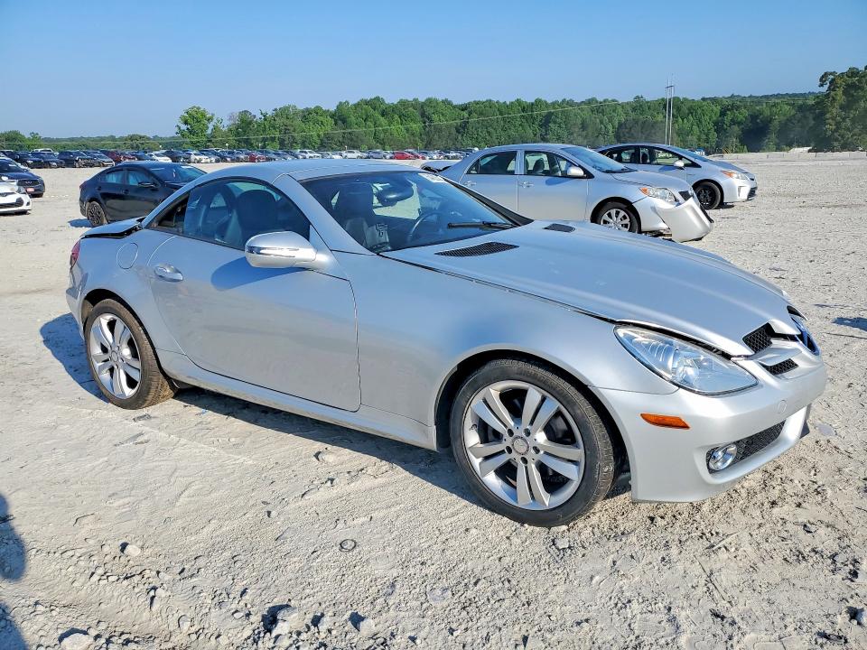 2010 Mercedes-benz Slk-klasse VIN WDBWK5EA3AF229725 COPART salvage auction — FRONT END, Ga - Cert Of Title-Salvage, sold $1,150 on 2026-07-13 (photo 4)