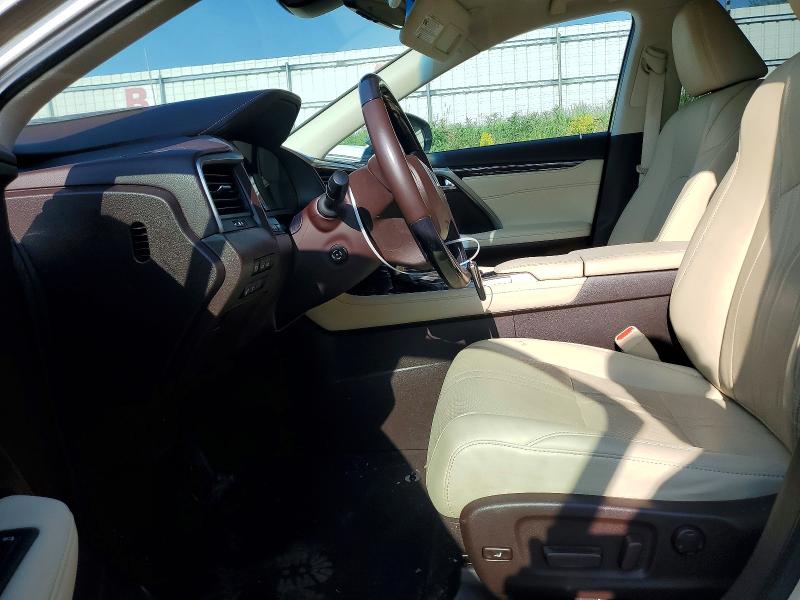 2017 Lexus Rx VIN 2T2BZMCA4HC110377 COPART salvage auction — FRONT END, Mi - Certificate Of Title, sold $7,200 on 2026-07-29 (photo 7)