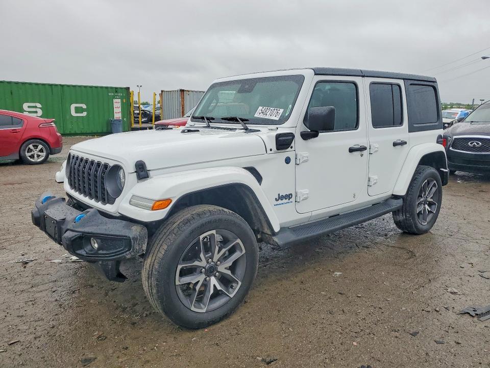 2024 Jeep Wrangler / VIN 1C4RJXN61RW167181 — COPART salvage auction photo