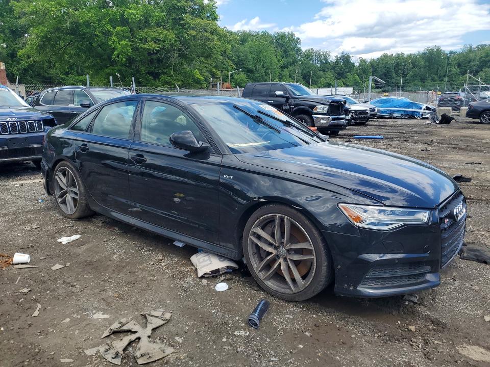 2016 Audi S6 VIN WAUF2AFC4GN190469 COPART salvage auction — REAR END, Va - Certificate Of Title (P), sold $6,700 on 2026-07-30 (photo 4)