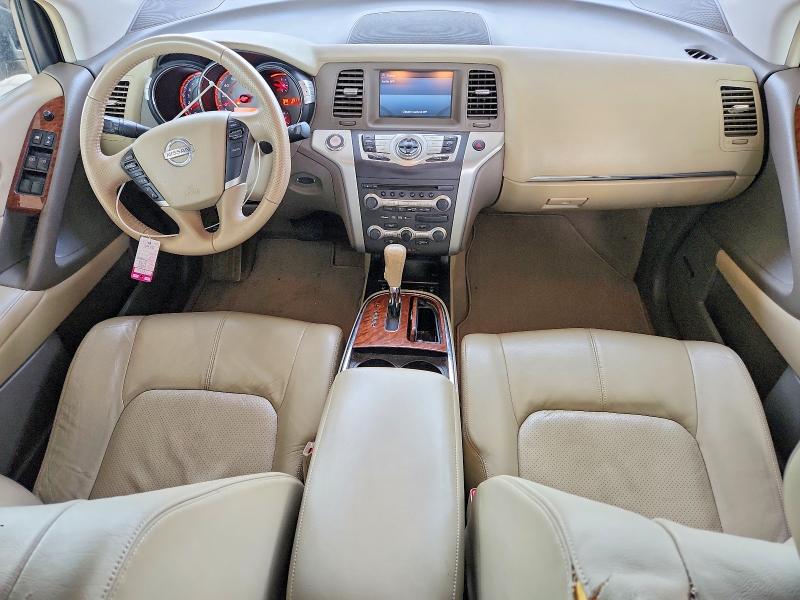 2009 Nissan Murano VIN JN8AZ18WX9W145750 COPART salvage auction — FRONT END, IN - CERT OF TITLE-SALVAGE TITLE, sold $350 on 2026-07-27 (photo 8)