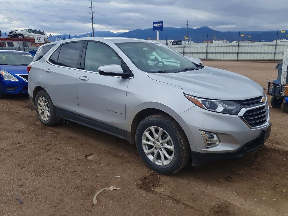 2019 Chevrolet Equinox VIN 2GNAXTEV7K6249032 COPART salvage auction — HAIL, CO - CERTIFICATE OF TITLE, sold $4,200 on 2026-07-22 (photo 4)