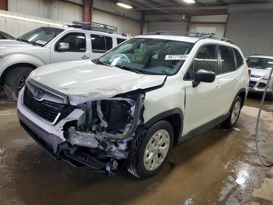 2019 Subaru Forester VIN JF2SKACC1KH458070 COPART salvage auction — FRONT END, Il - Salvage Certificate, sold $4,100 on 2026-07-07 (photo 1)