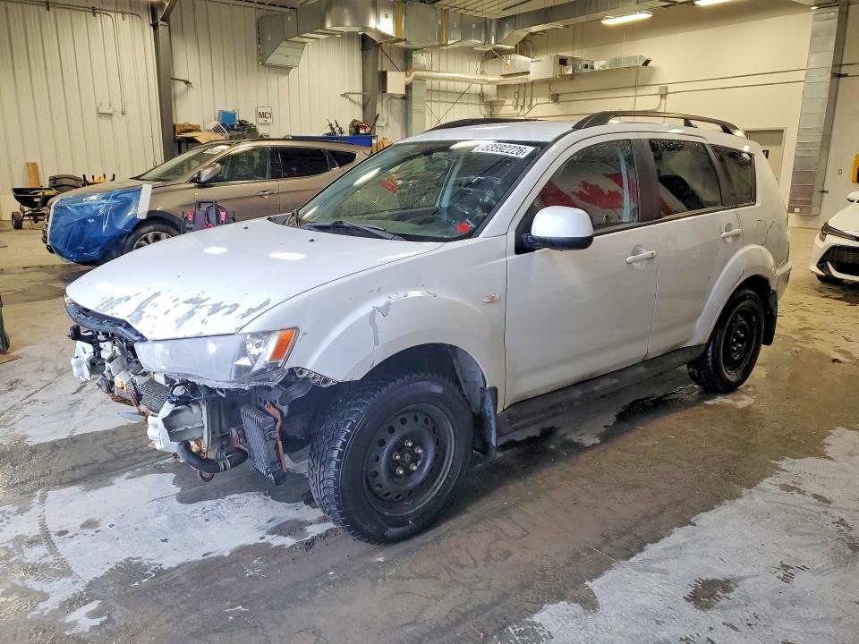 2010 Mitsubishi Outlander VIN JA4AS2AW6AZ608903 COPART salvage auction — FRONT END, ON - PERMIT SALVAGE, sold $150 on 2026-07-21 (photo 1)
