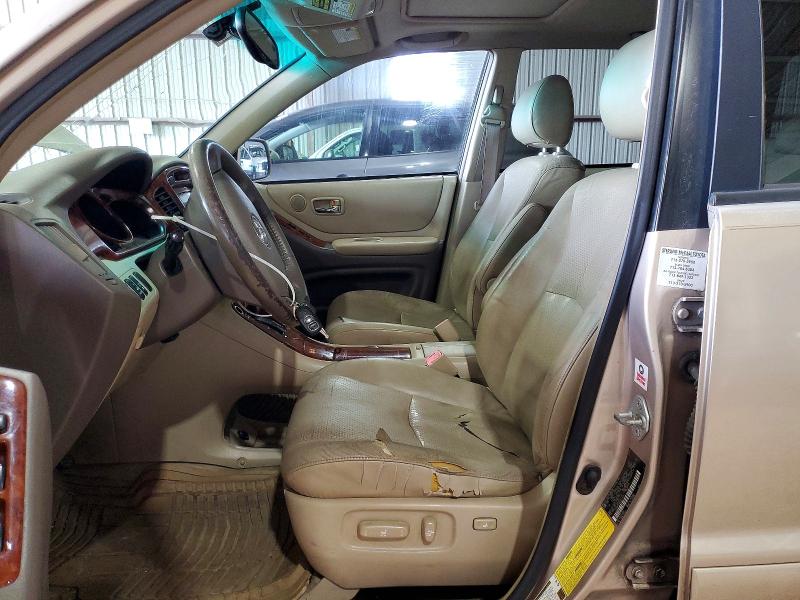 2006 Toyota Highlander VIN JTEDP21A360109220 COPART salvage auction — FRONT END, Tx - Salvage Vehicle Title, sold $625 on 2026-07-23 (photo 7)