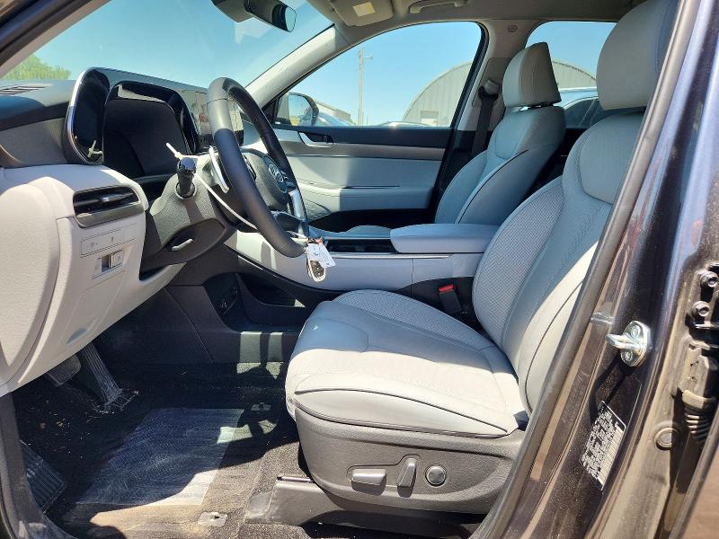 2024 Hyundai Palisade VIN KM8R24GEXRU797515 COPART salvage auction — HAIL, KS - CERT OF TITLE-SALVAGE, sold $500 on 2026-07-29 (photo 7)