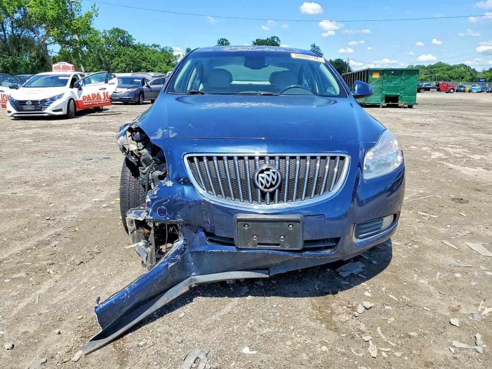 2011 Buick Regal VIN W04GP5EC9B1025299 COPART salvage auction — FRONT END, Md - Cert Of Salvage > 75% Damage, sold $400 on 2026-07-02 (photo 5)